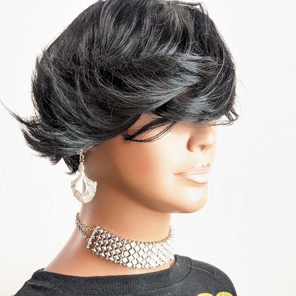 Mushroom bob wig